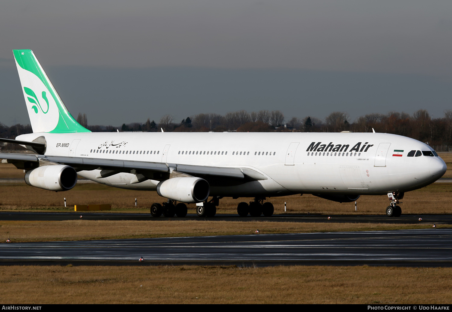 Aircraft Photo of EP-MMD | Airbus A340-313 | Mahan Air | AirHistory.net #447023