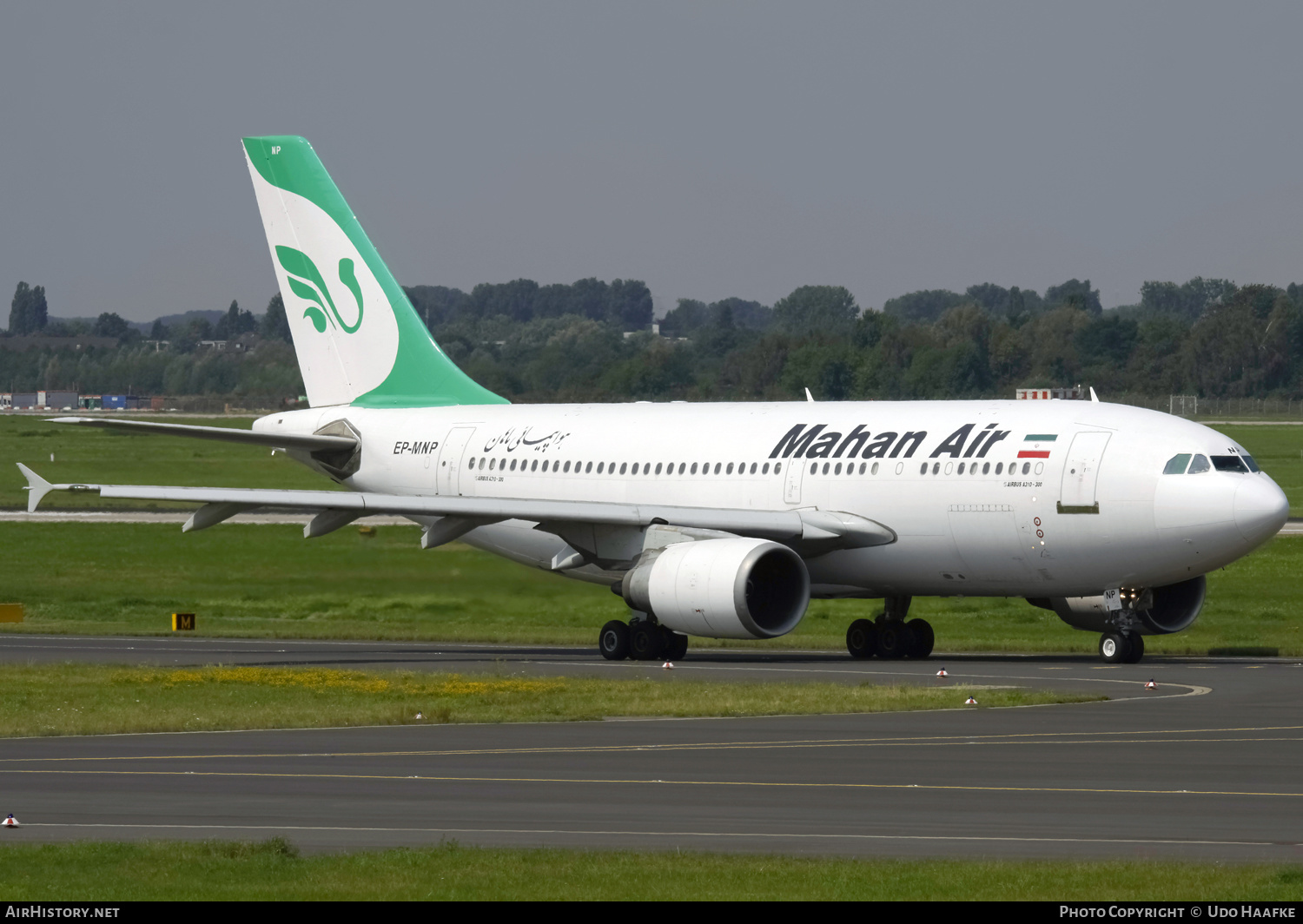 Aircraft Photo of EP-MNP | Airbus A310-308 | Mahan Air | AirHistory.net #447026