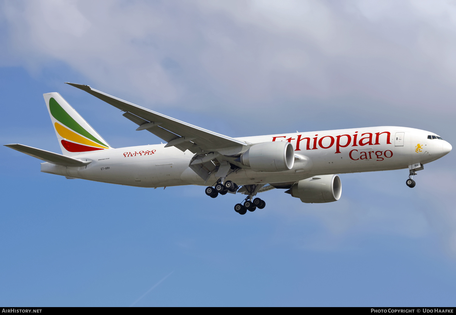 Aircraft Photo of ET-ARH | Boeing 777-F60 | Ethiopian Airlines Cargo | AirHistory.net #447032