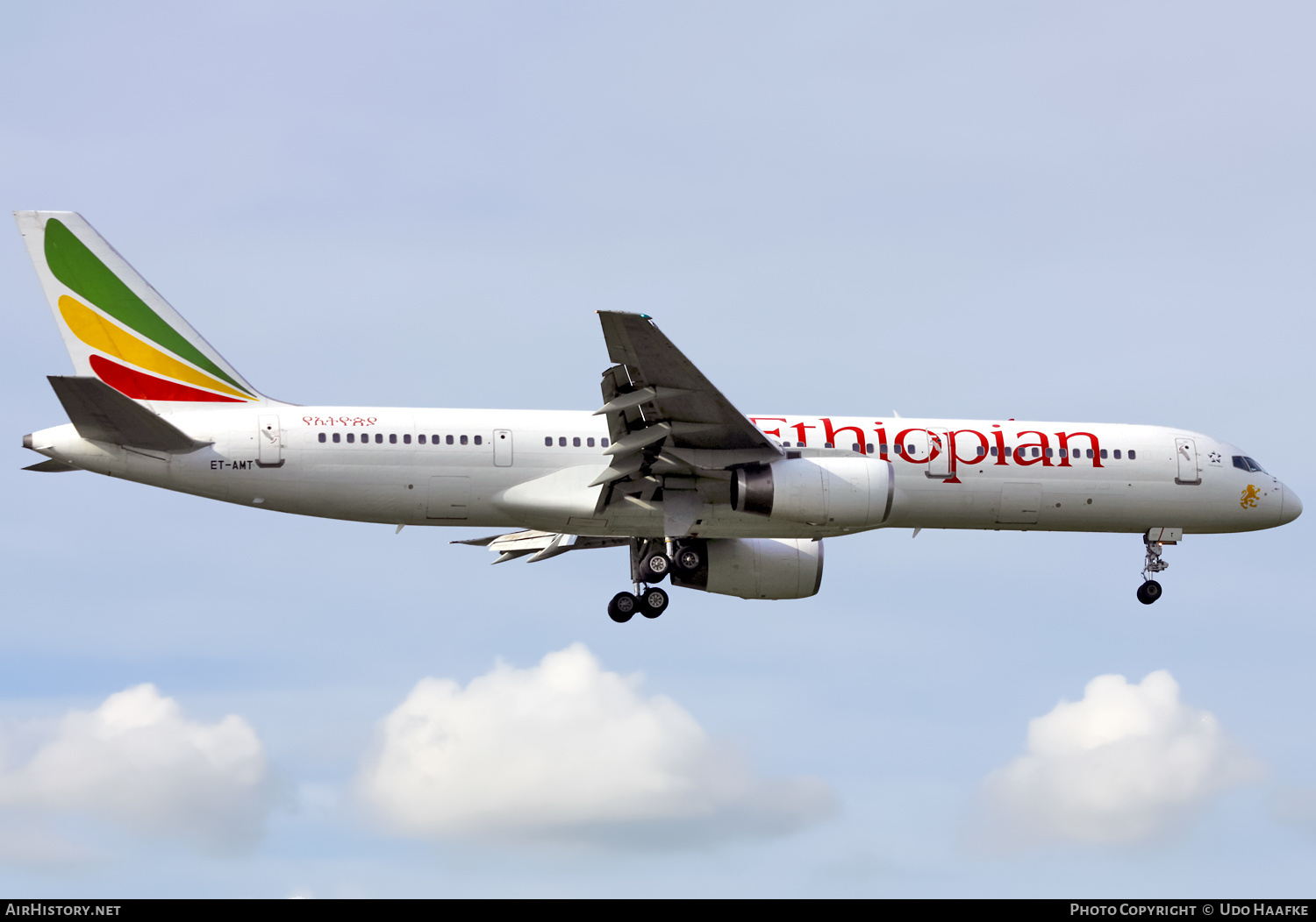 Aircraft Photo of ET-AMT | Boeing 757-23N | Ethiopian Airlines | AirHistory.net #447035