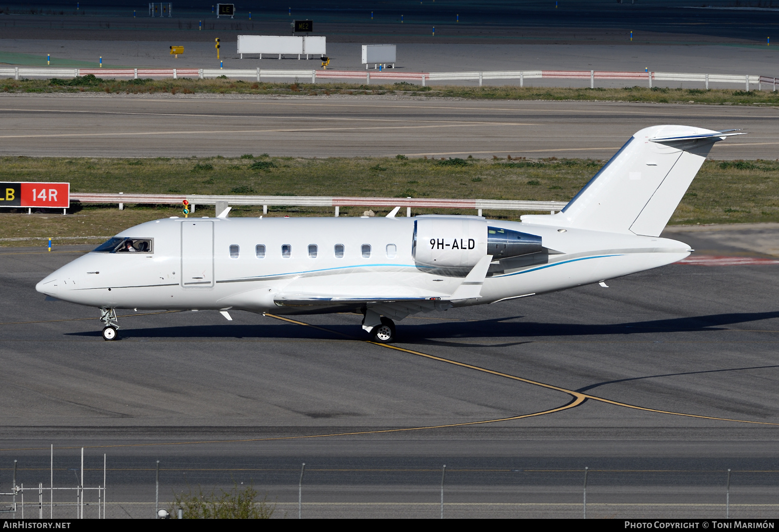 Aircraft Photo of 9H-ALD | Bombardier Challenger 605 (CL-600-2B16) | AirHistory.net #447058