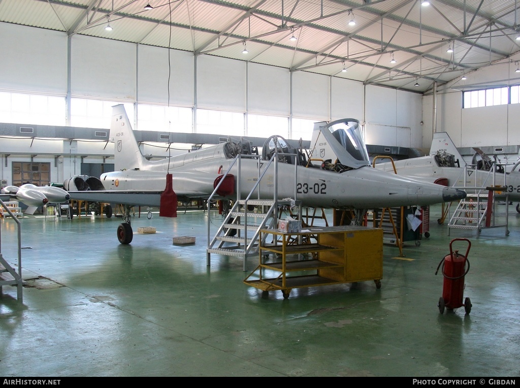 Aircraft Photo of AE.9-08 | Northrop SF-5B(M) Freedom Fighter | Spain - Air Force | AirHistory.net #447077
