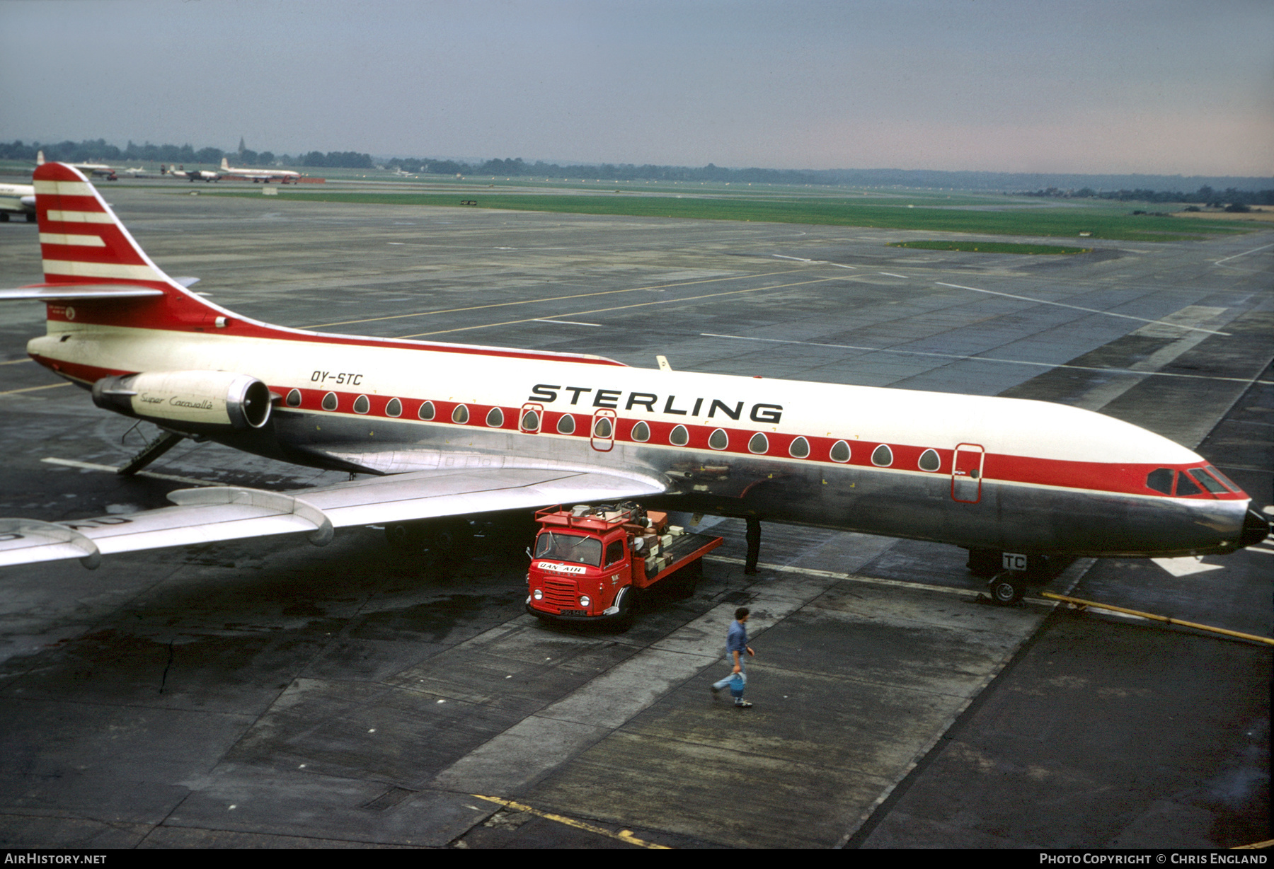 Aircraft Photo of OY-STC | Sud SE-210 Caravelle 10B3 Super B | Sterling Airways | AirHistory.net #447083