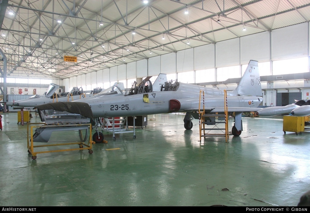 Aircraft Photo of AE.9-05 | Northrop SF-5B(M) Freedom Fighter | Spain - Air Force | AirHistory.net #447086