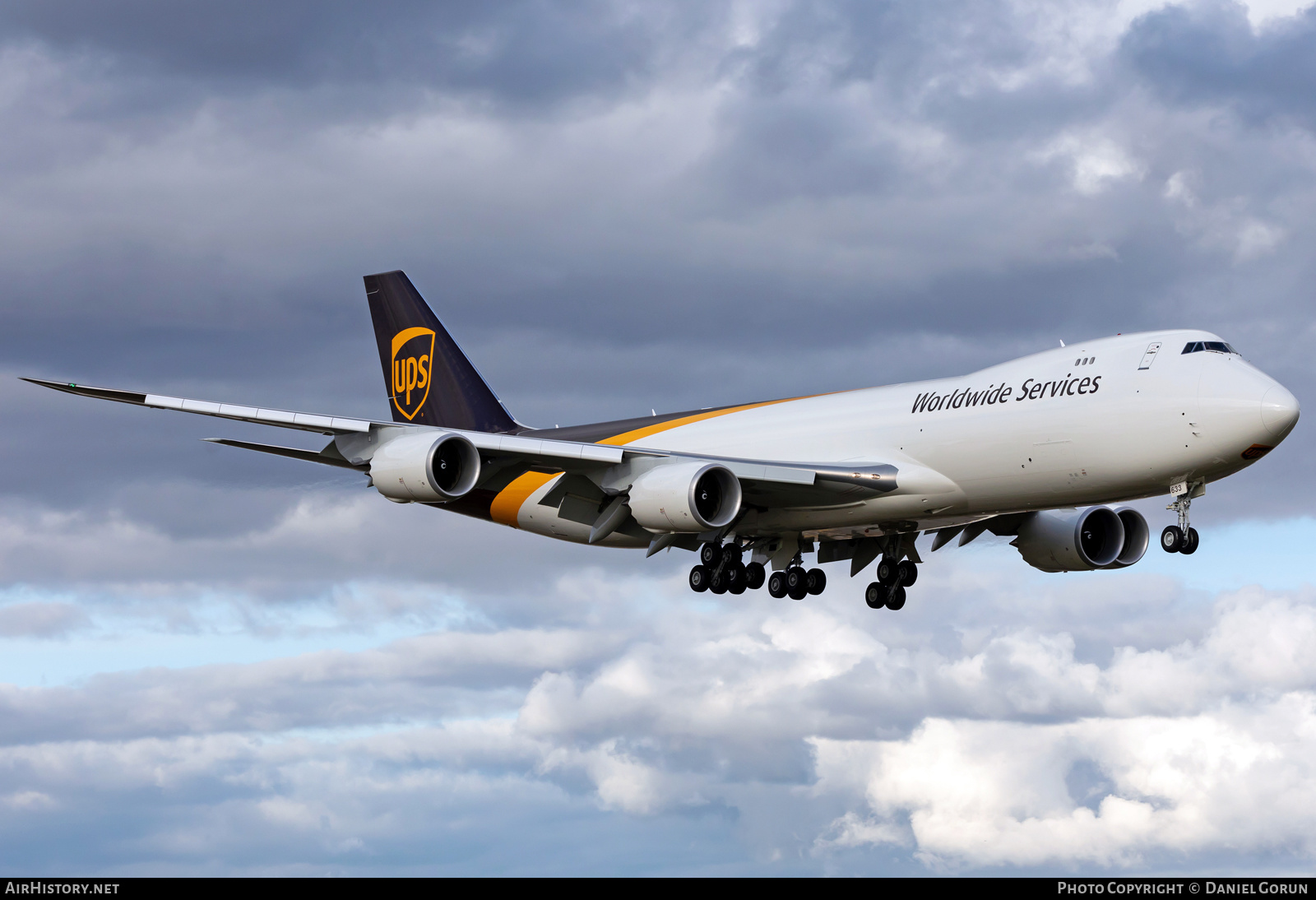 Aircraft Photo of N633UP | Boeing 747-8F | United Parcel Service - UPS | AirHistory.net #447105