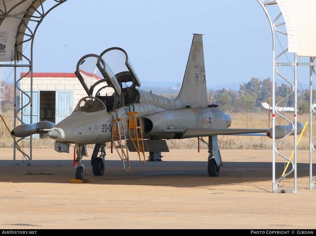 Aircraft Photo of AE.9-07 | Northrop SF-5B(M) Freedom Fighter | Spain - Air Force | AirHistory.net #447106