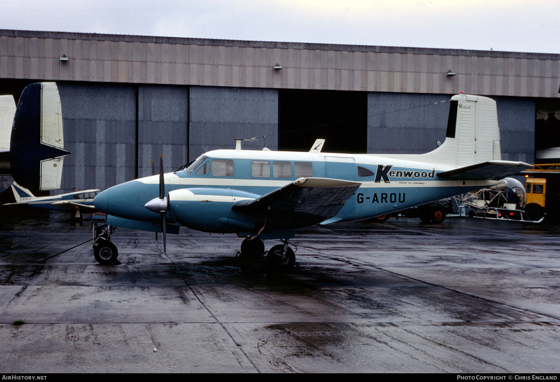 Aircraft Photo of G-AROU | Beech 65 Queen Air | Kenwood Group of Companies | AirHistory.net #447109