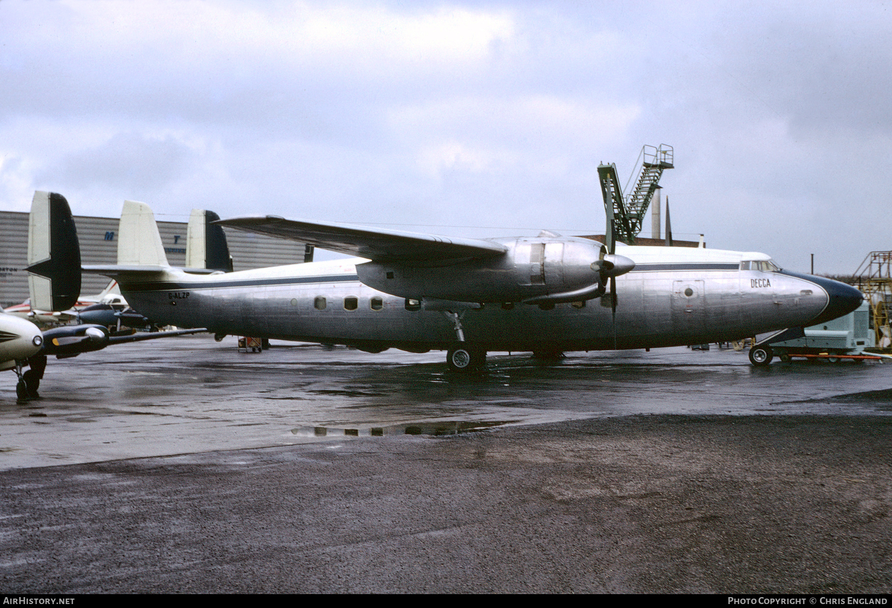 Aircraft Photo of G-ALZP | Airspeed AS-57 Ambassador | Decca Navigator Company | AirHistory.net #447113