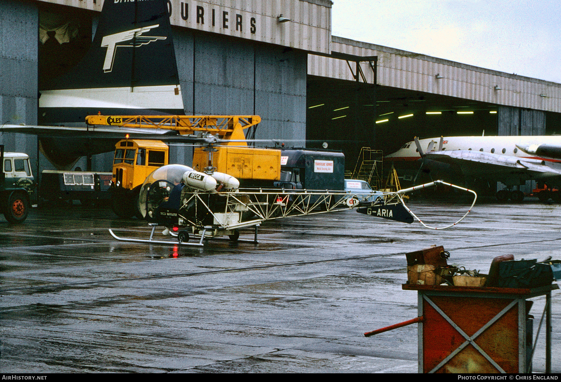 Aircraft Photo of G-ARIA | Bell 47G-1 | Decca Navigator Company | AirHistory.net #447116