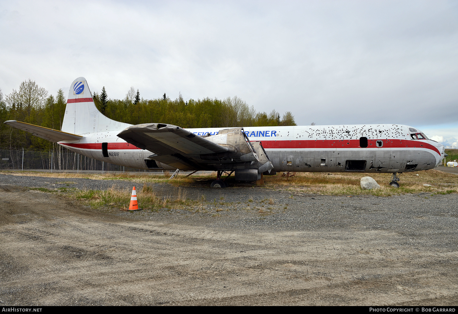 Aircraft Photo of N281F | Lockheed L-188A(F) Electra | Firefighter Trainer | AirHistory.net #447121