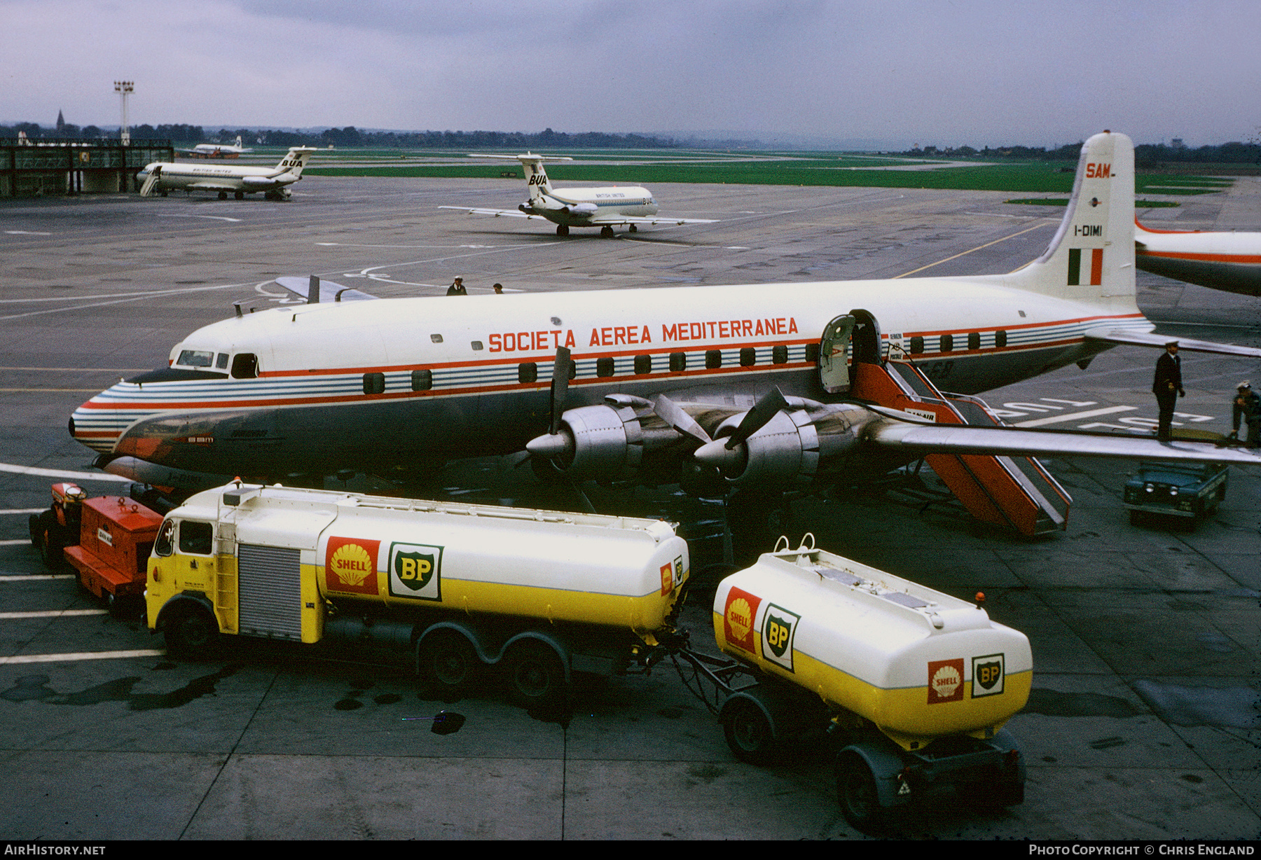 Aircraft Photo of I-DIMI | Douglas DC-6B | Società Aerea Mediterranea - SAM | AirHistory.net #447128