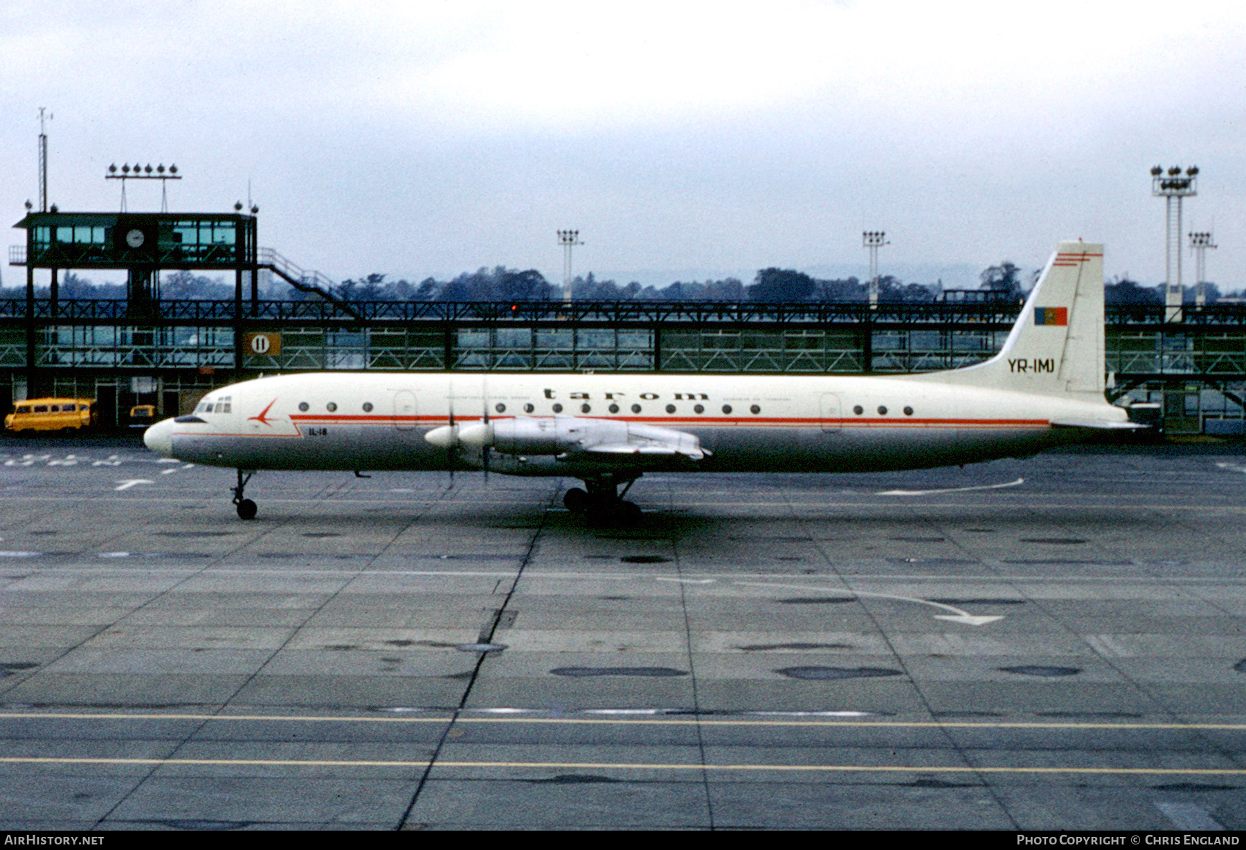 Aircraft Photo of YR-IMJ | Ilyushin Il-18D | TAROM - Transporturile Aeriene Române | AirHistory.net #447129