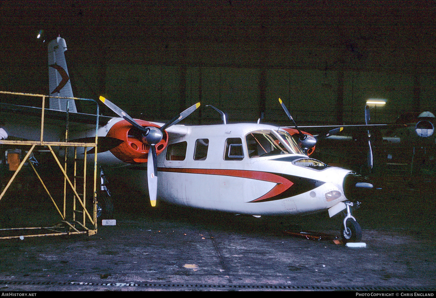 Aircraft Photo of N126E | Aero Commander 680E Commander | World Wide Helicopters | AirHistory.net #447130