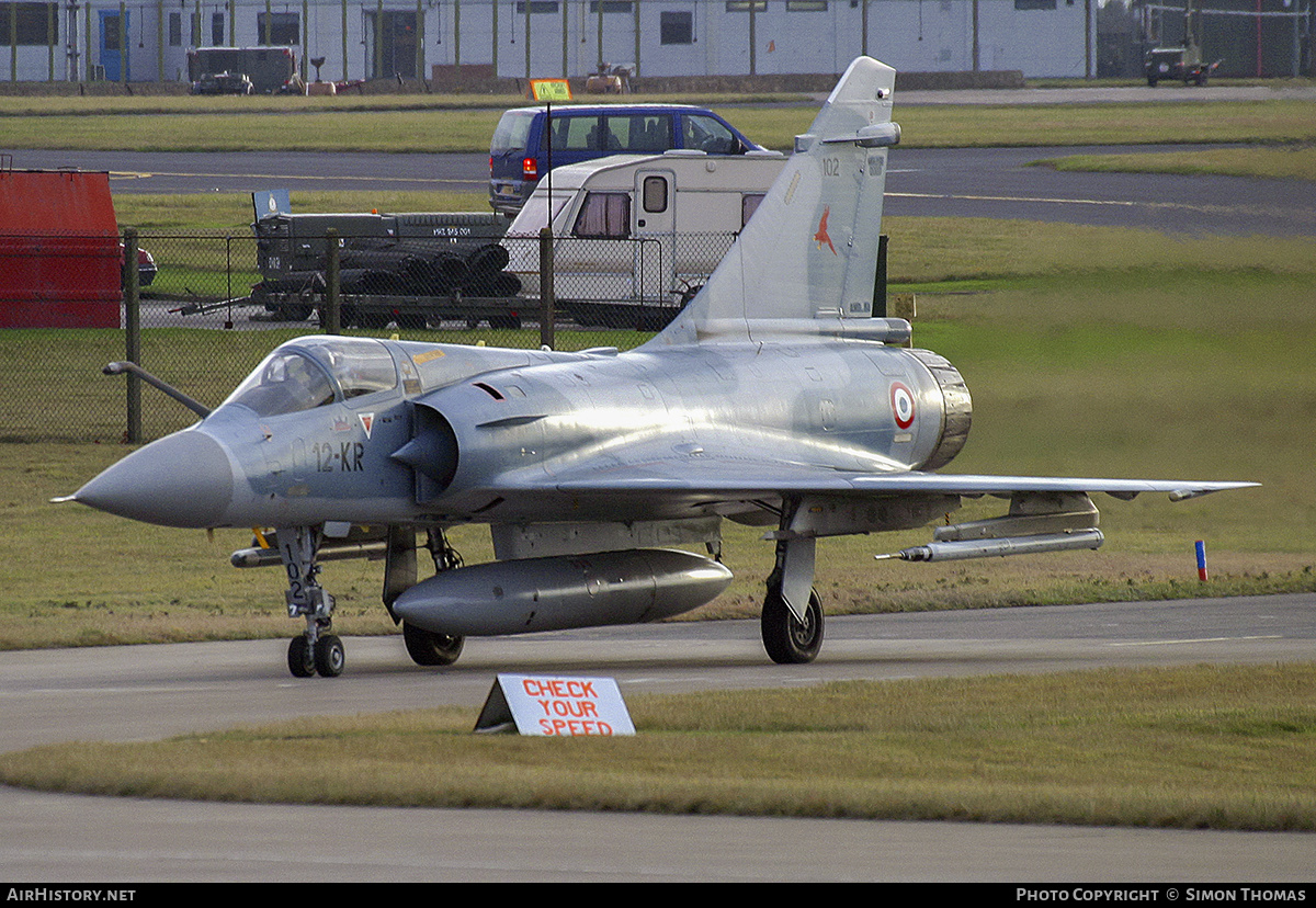 Aircraft Photo of 102 | Dassault Mirage 2000C | France - Air Force | AirHistory.net #447142