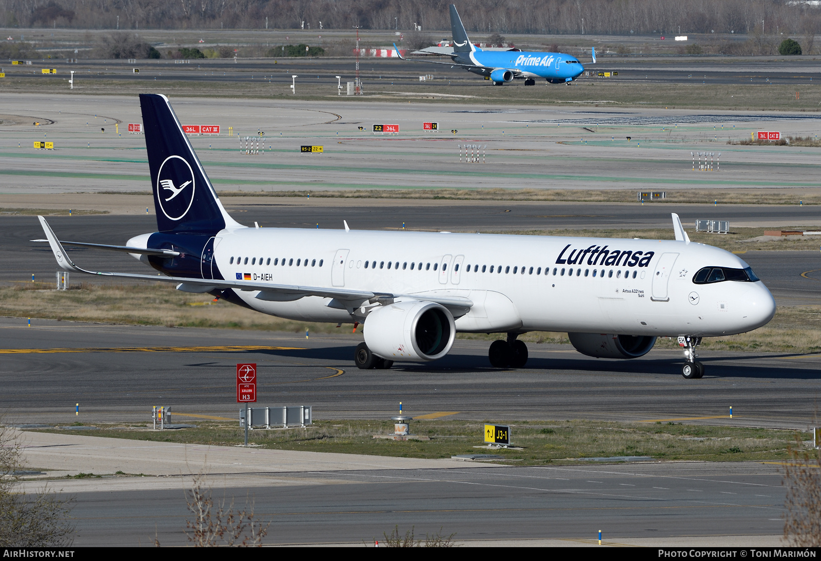 Aircraft Photo of D-AIEH | Airbus A321-271NX | Lufthansa | AirHistory.net #447149