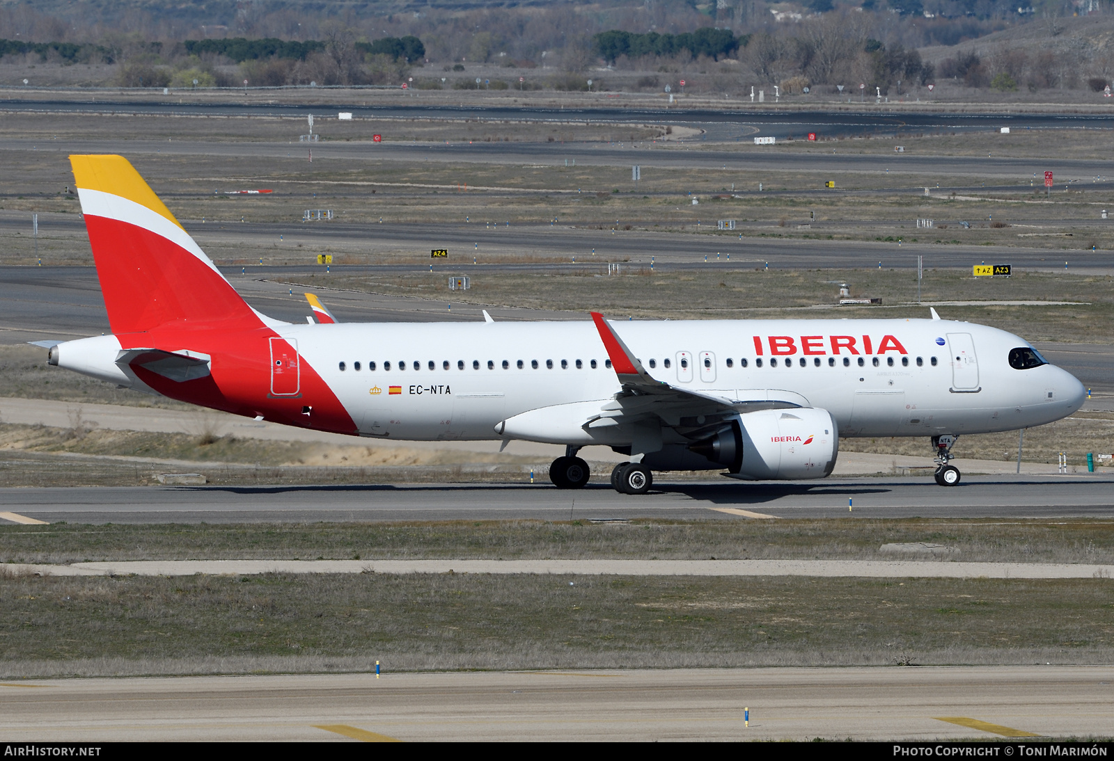 Aircraft Photo of EC-NTA | Airbus A320-251N | Iberia | AirHistory.net #447151