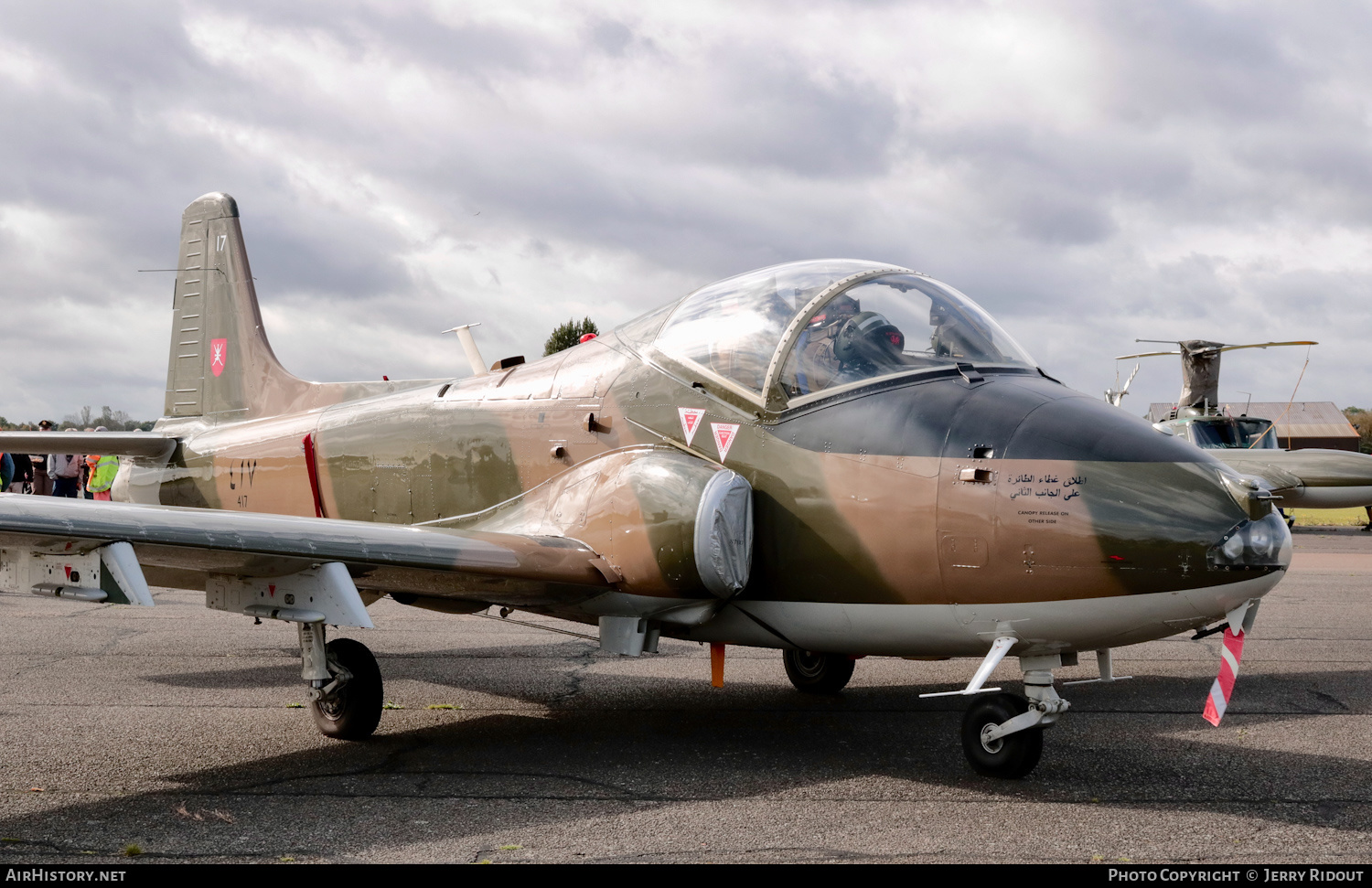 Aircraft Photo of G-RSAF / 417 | BAC 167 Strikemaster Mk80A | Oman - Air Force | AirHistory.net #447170