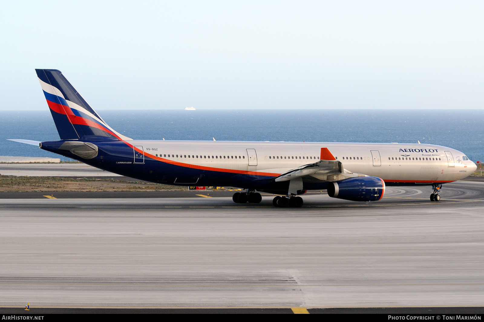 Aircraft Photo of VQ-BQZ | Airbus A330-343 | Aeroflot - Russian Airlines | AirHistory.net #447183