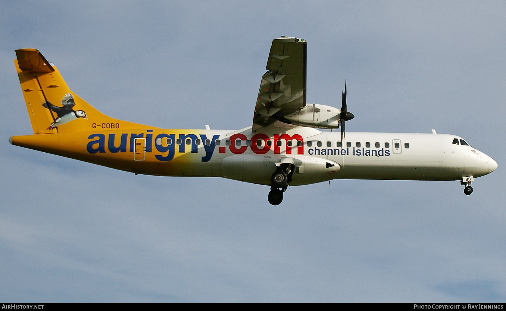 Aircraft Photo of G-COBO | ATR ATR-72-202 | Aurigny Air Services | AirHistory.net #447185