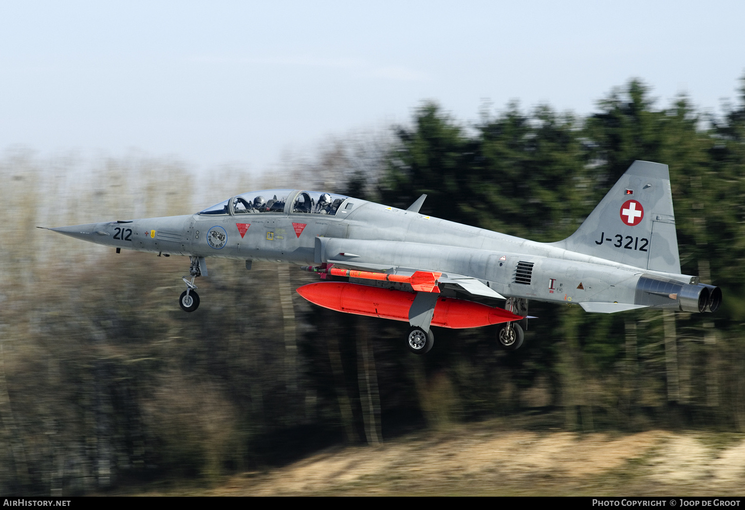 Aircraft Photo of J-3212 | Northrop F-5F Tiger II | Switzerland - Air Force | AirHistory.net #447206