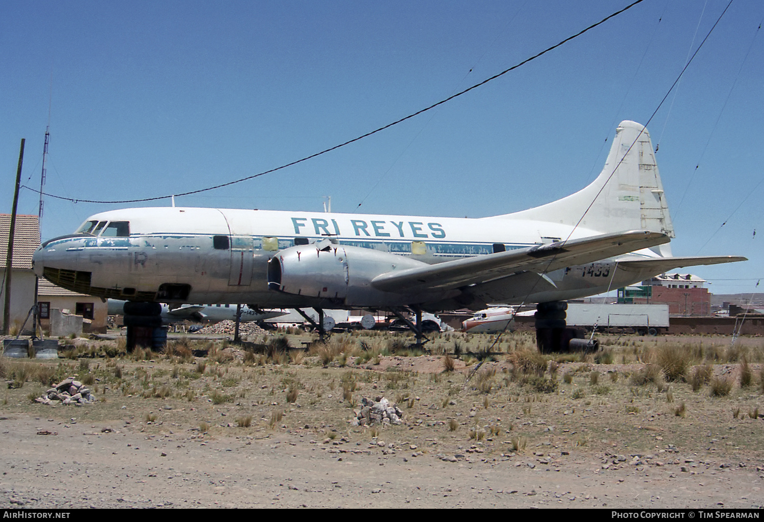 Aircraft Photo of CP-1433 | Convair T-29D | Fri Reyes - Frigorífico Reyes | AirHistory.net #447207