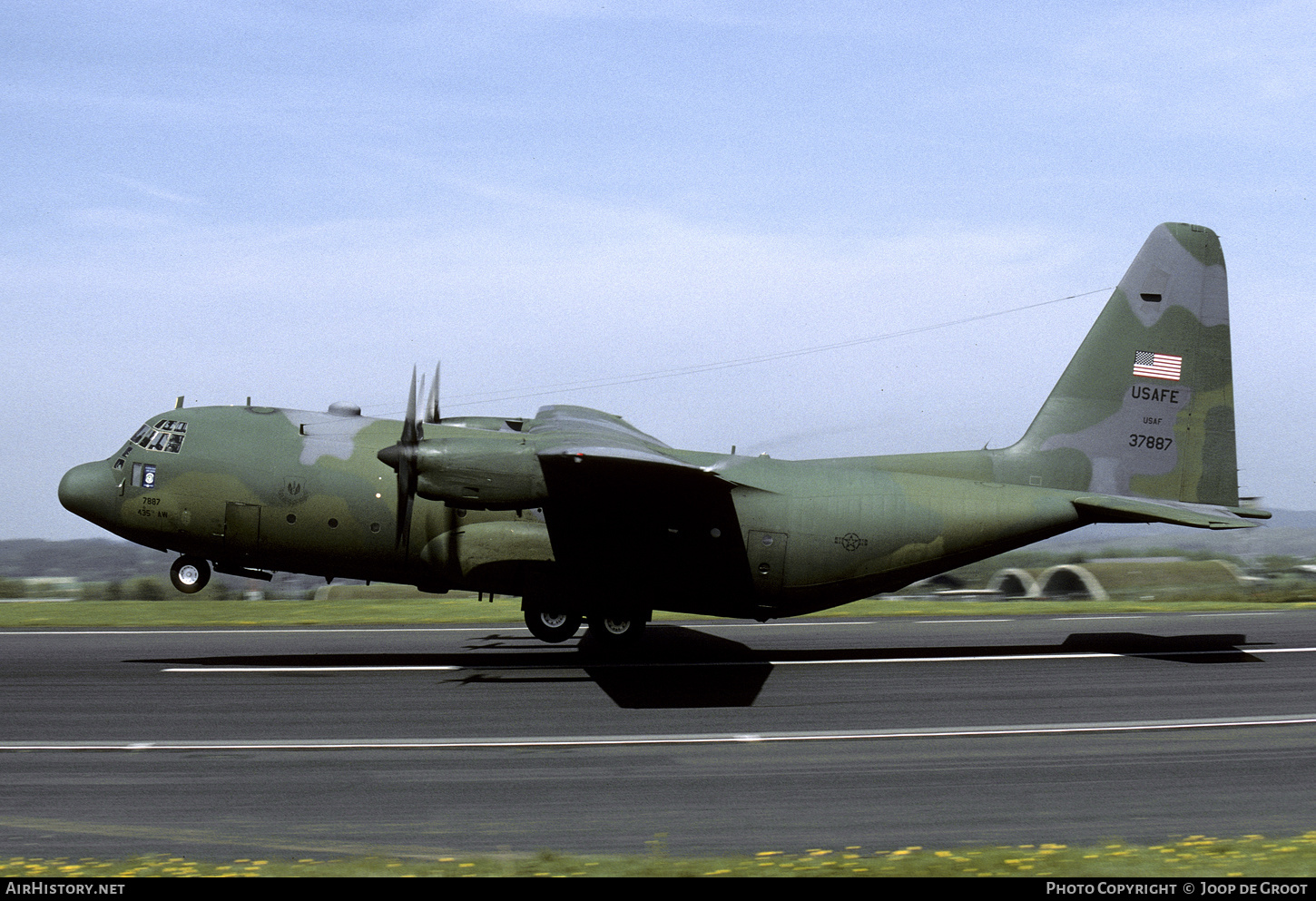 Aircraft Photo of 63-7887 / 37887 | Lockheed C-130E Hercules (L-382) | USA - Air Force | AirHistory.net #447209