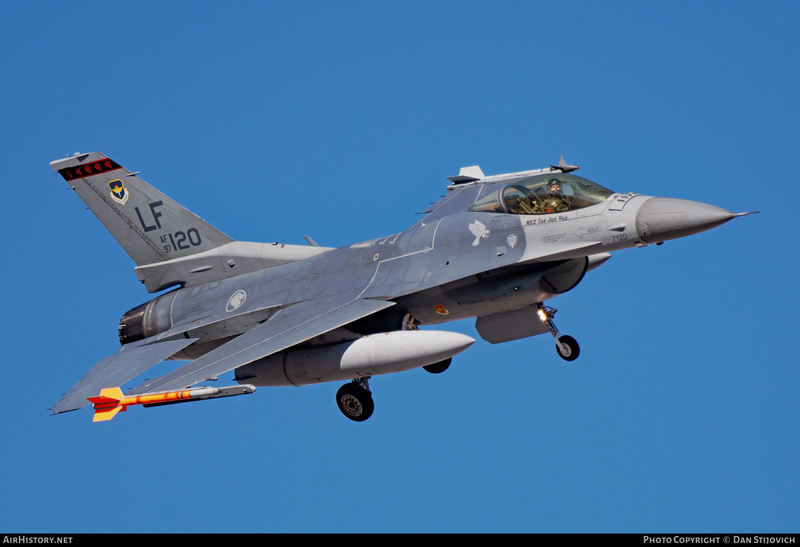 Aircraft Photo of 97-0120 / AF97-120 | General Dynamics F-16C Fighting Falcon | Singapore - Air Force | AirHistory.net #447215
