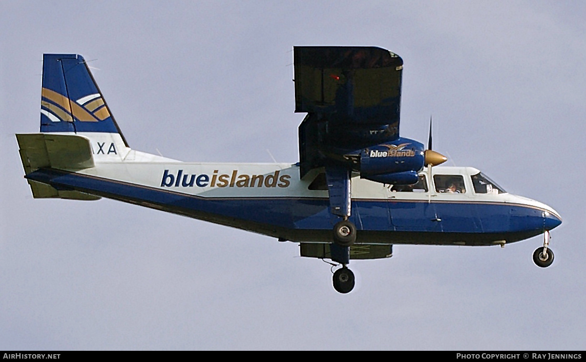 Aircraft Photo of G-XAXA | Pilatus Britten-Norman BN-2B-26 Islander | Blue Islands | AirHistory.net #447294