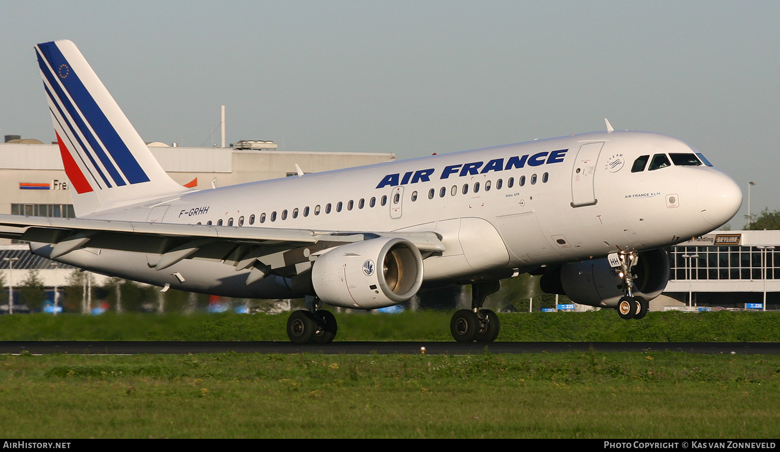 Aircraft Photo of F-GRHH | Airbus A319-111 | Air France | AirHistory.net #447301