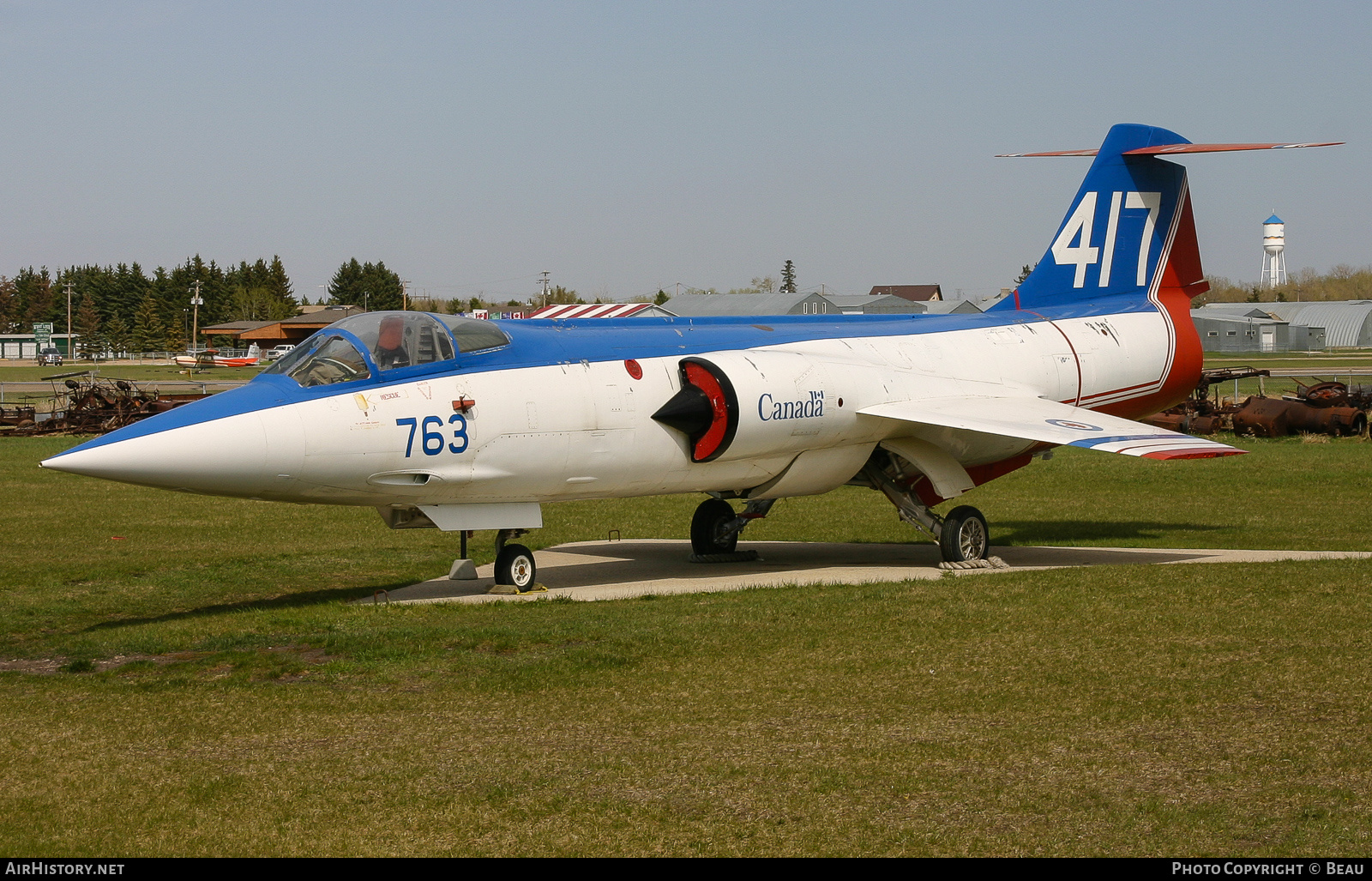 Aircraft Photo of 104763 / 763 | Lockheed CF-104 Starfighter | Canada - Air Force | AirHistory.net #447309