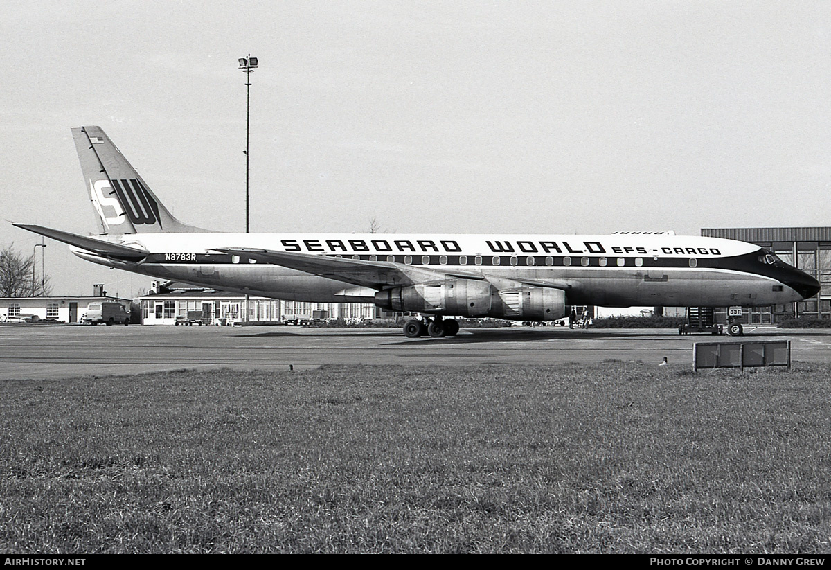 Aircraft Photo of N8783R | Douglas DC-8-54CF Jet Trader | Seaboard World Airlines | AirHistory.net #447311