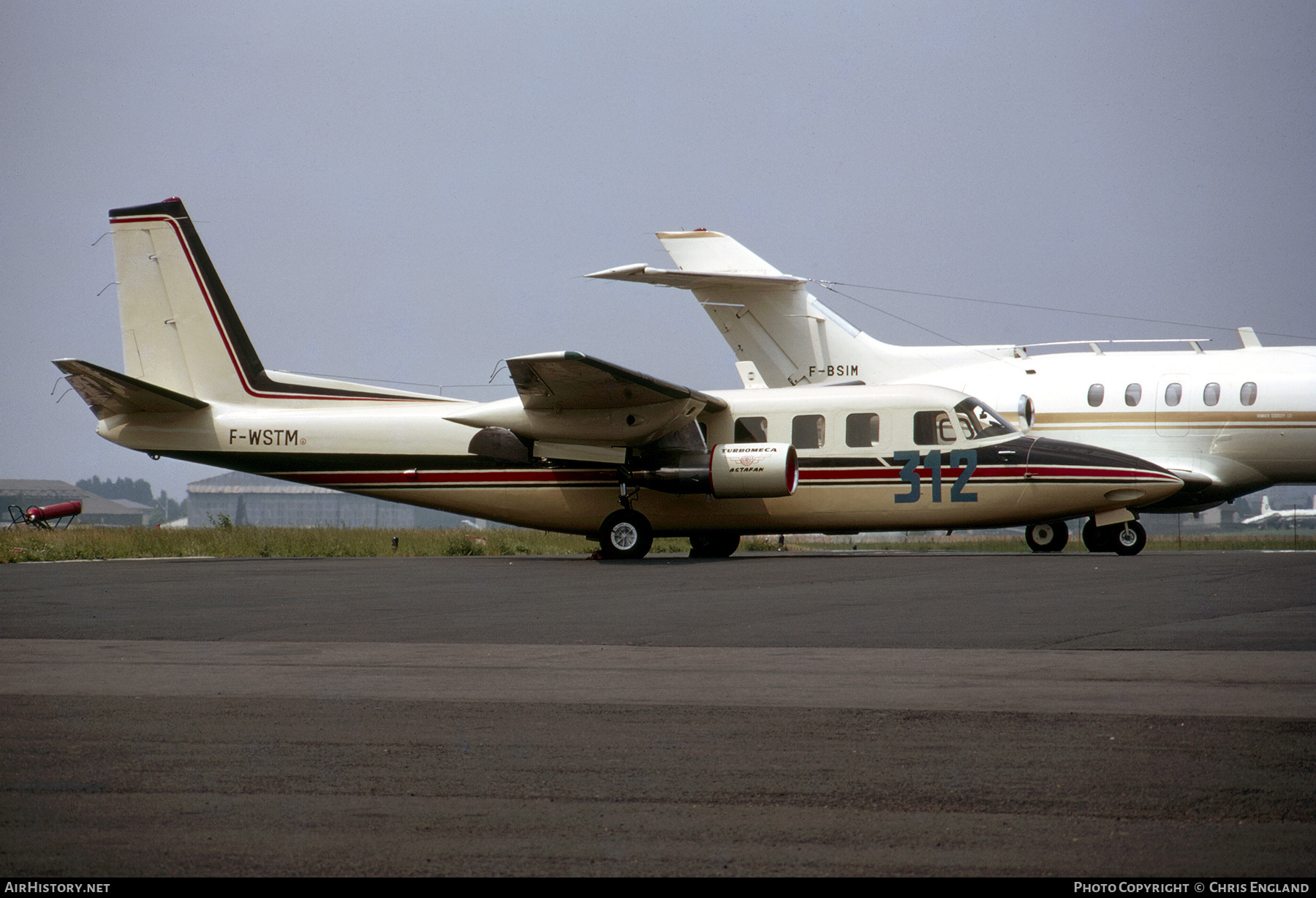 Aircraft Photo of F-WSTM | Aero Commander 680V Astafan Commander | Turbomeca | AirHistory.net #447319