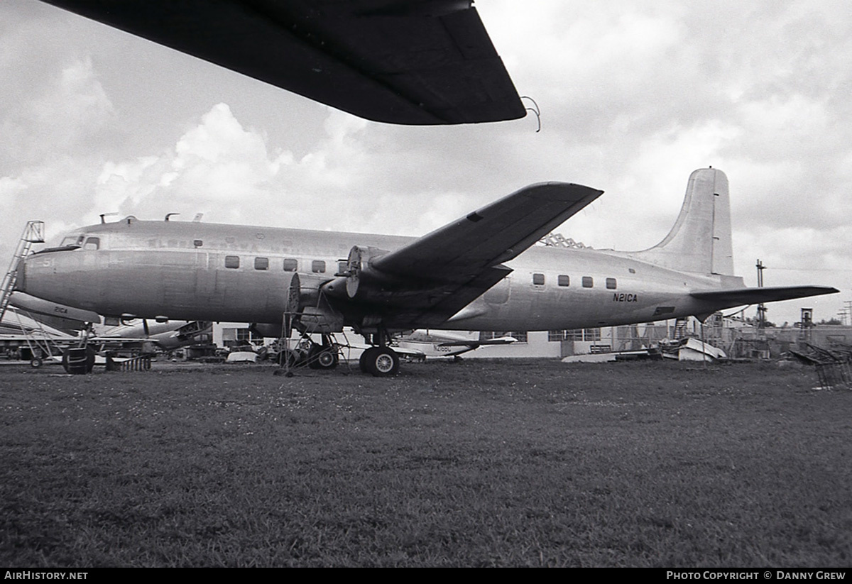 Aircraft Photo of N21CA | Douglas DC-6 | AirHistory.net #447320
