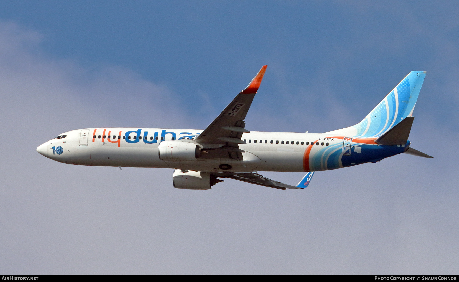 Aircraft Photo of G-DRTK | Boeing 737-8KN | Flydubai | AirHistory.net #447326