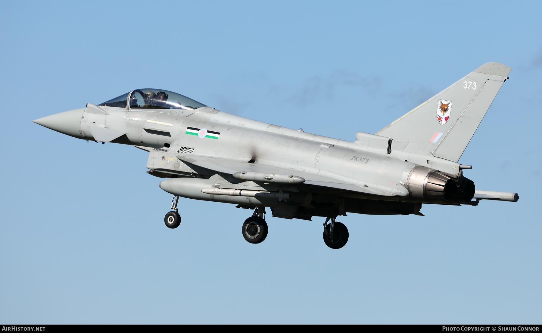Aircraft Photo of ZK373 | Eurofighter EF-2000 Typhoon FGR4 | UK - Air Force | AirHistory.net #447334