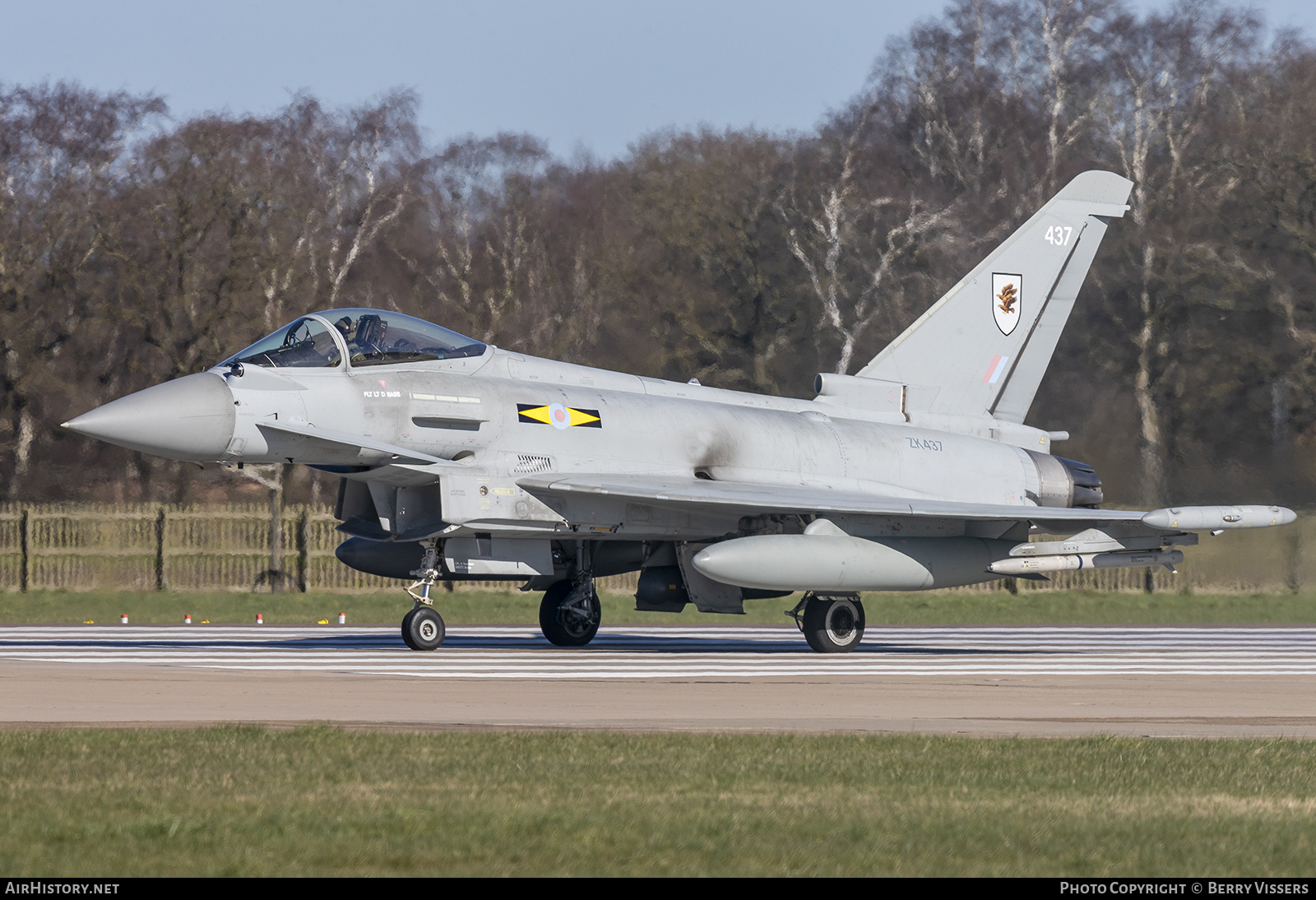 Aircraft Photo of ZK437 | Eurofighter EF-2000 Typhoon FGR4 | UK - Air Force | AirHistory.net #447347