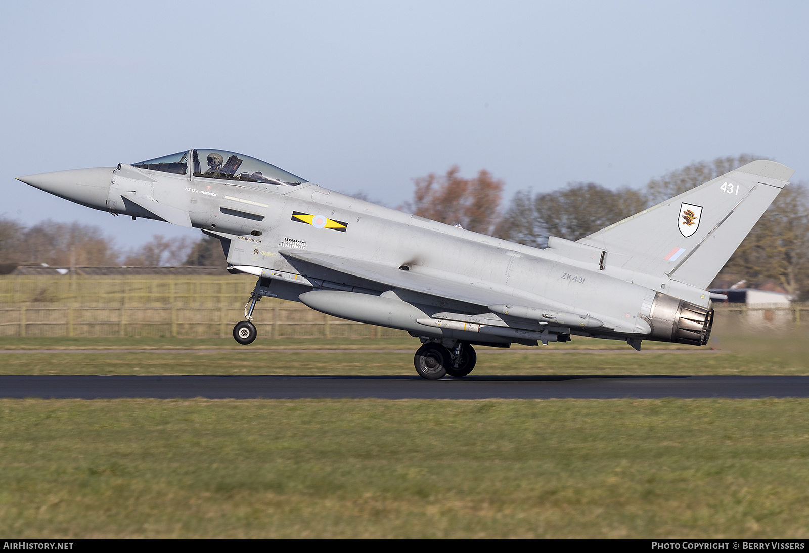 Aircraft Photo of ZK431 | Eurofighter EF-2000 Typhoon FGR4 | UK - Air Force | AirHistory.net #447352