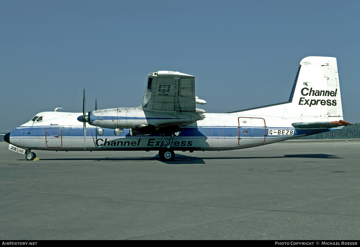 Aircraft Photo of G-BEZB | Handley Page HPR-7 Herald 209(F) | Channel Express | AirHistory.net #447355