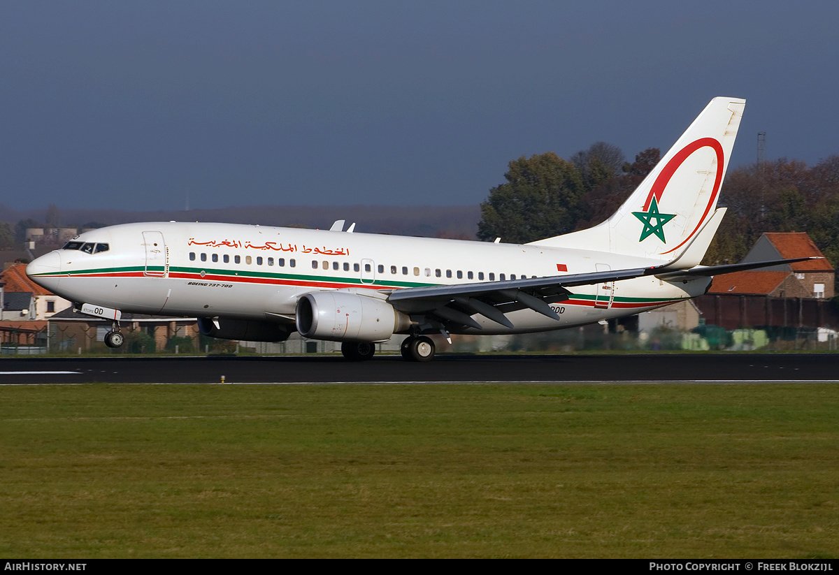 Aircraft Photo of CN-ROD | Boeing 737-7B6 | Royal Air Maroc - RAM | AirHistory.net #447385