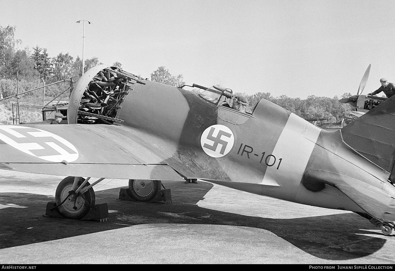 Aircraft Photo of IR-101 | Polikarpov I-16 | Finland - Air Force | AirHistory.net #447393