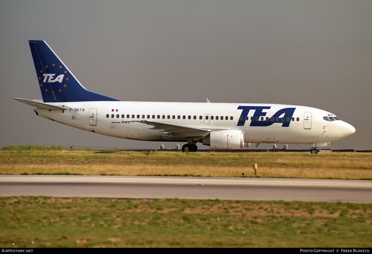 Aircraft Photo of F-GKTA | Boeing 737-3M8 | TEA - Trans European Airways | AirHistory.net #447399