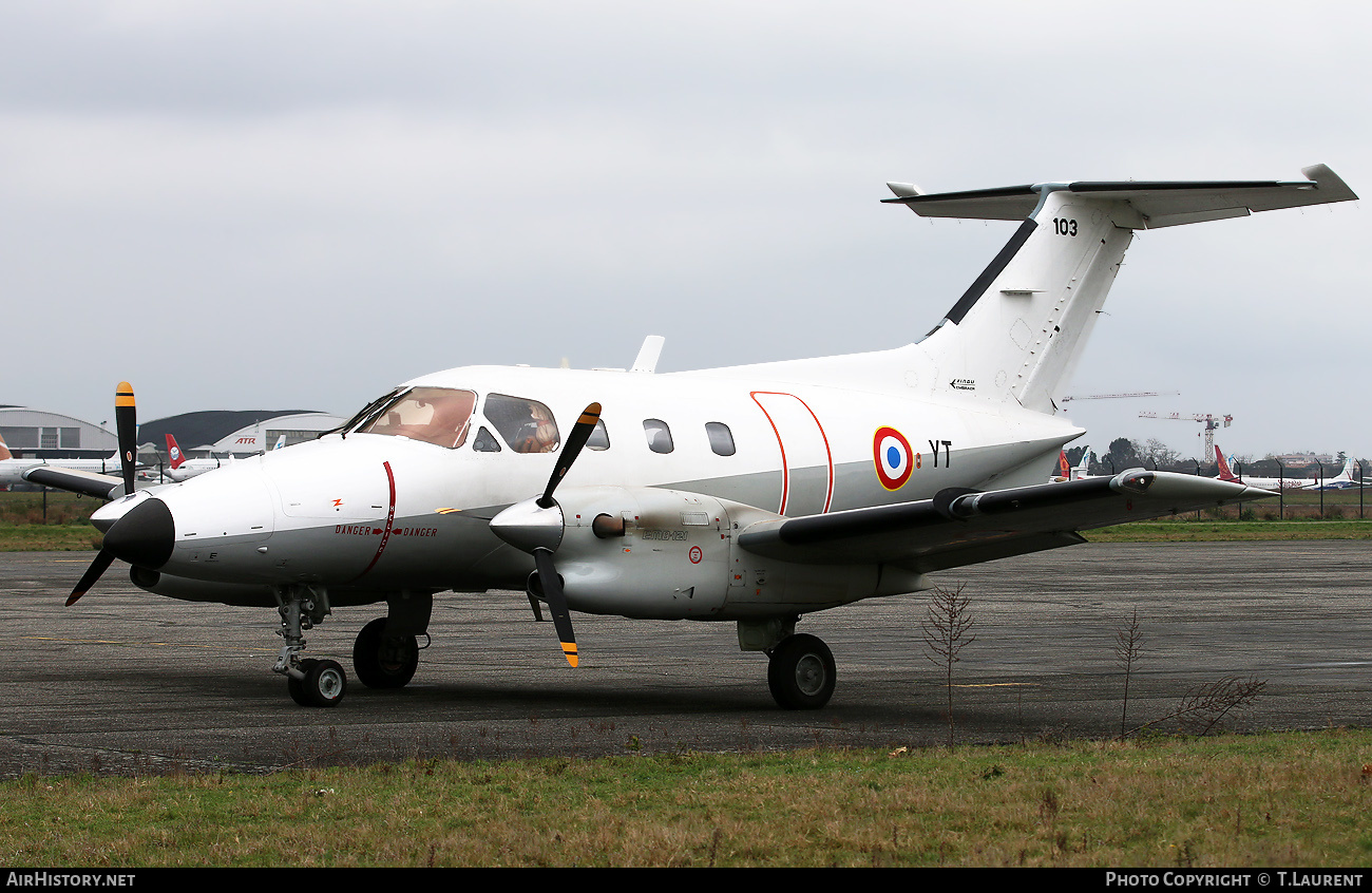 Aircraft Photo of 103 | Embraer EMB-121AA Xingu | France - Air Force | AirHistory.net #447402