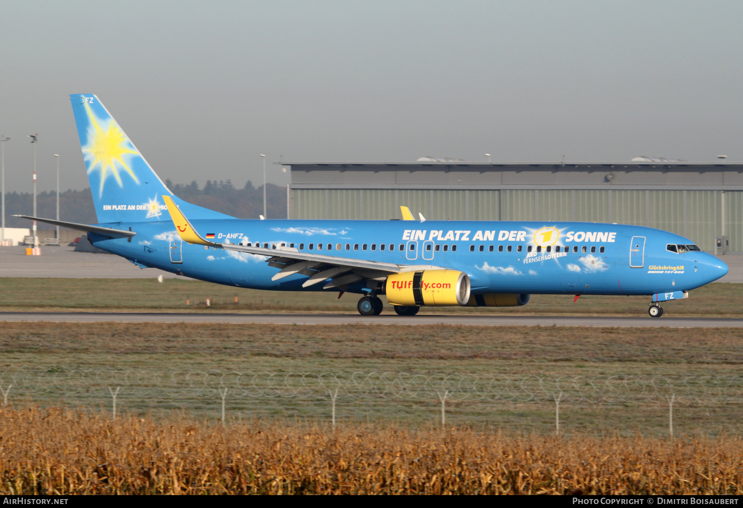 Aircraft Photo of D-AHFZ | Boeing 737-8K5 | TUIfly | AirHistory.net #447403