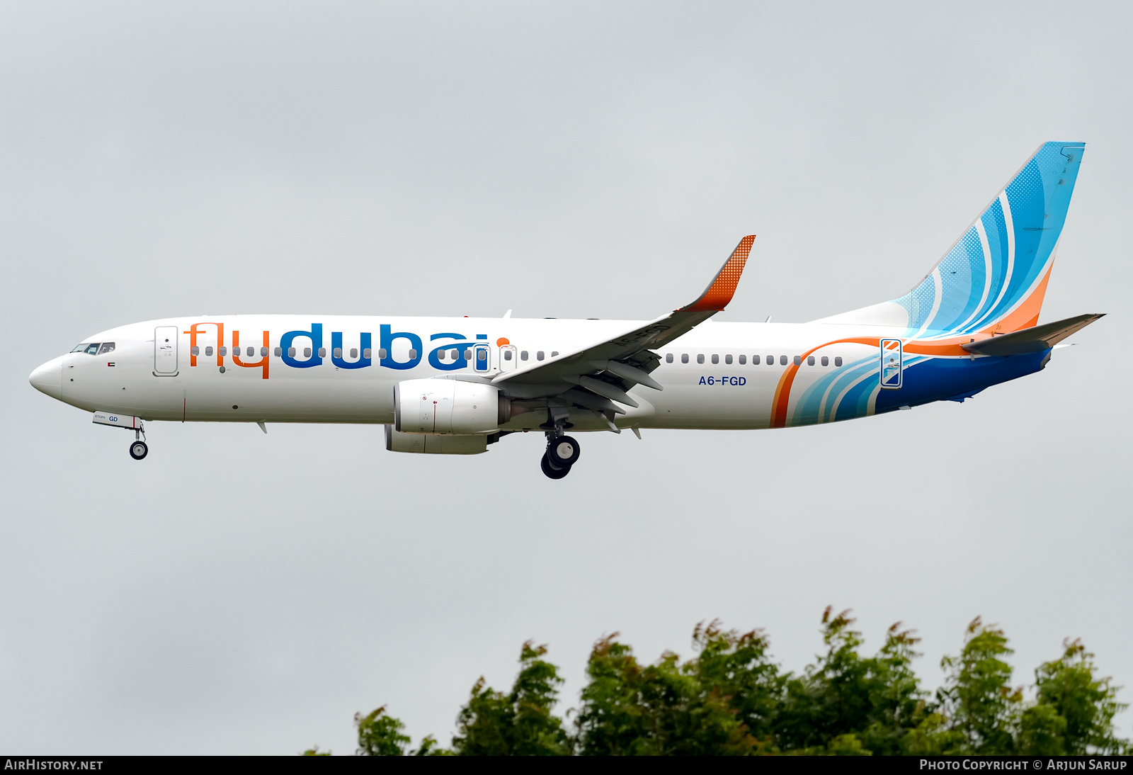 Aircraft Photo of A6-FGD | Boeing 737-8KN | Flydubai | AirHistory.net #447413