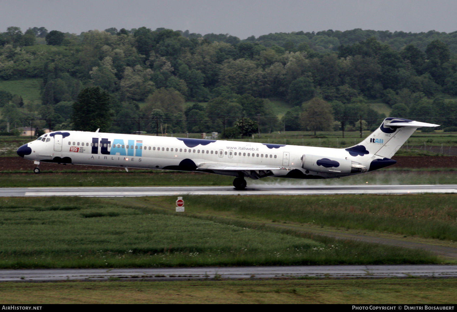Aircraft Photo of I-DAWZ | McDonnell Douglas MD-82 (DC-9-82) | ItAli Airlines | AirHistory.net #447416