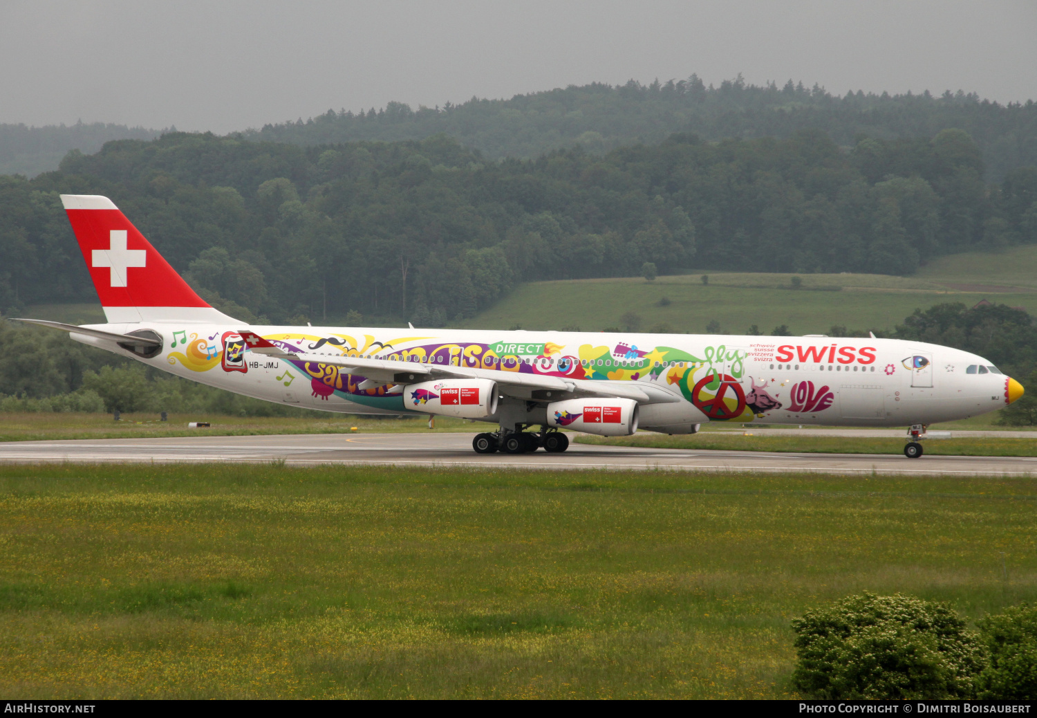 Aircraft Photo of HB-JMJ | Airbus A340-313 | Swiss International Air Lines | AirHistory.net #447417