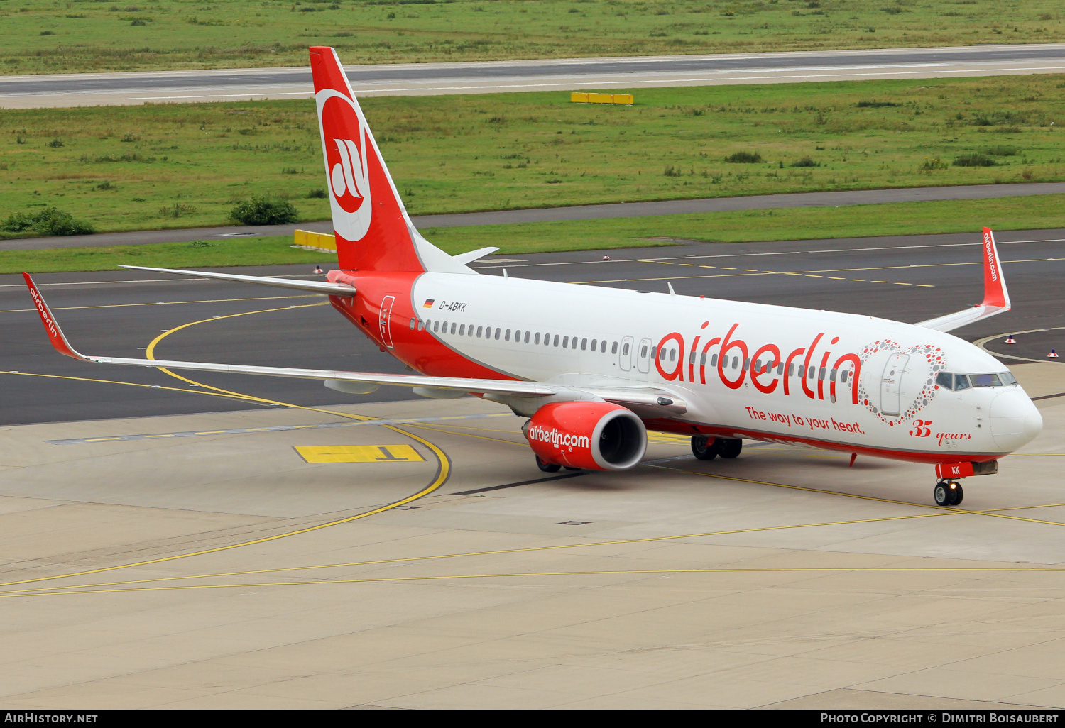 Aircraft Photo of D-ABKK | Boeing 737-86J | Air Berlin | AirHistory.net #447418