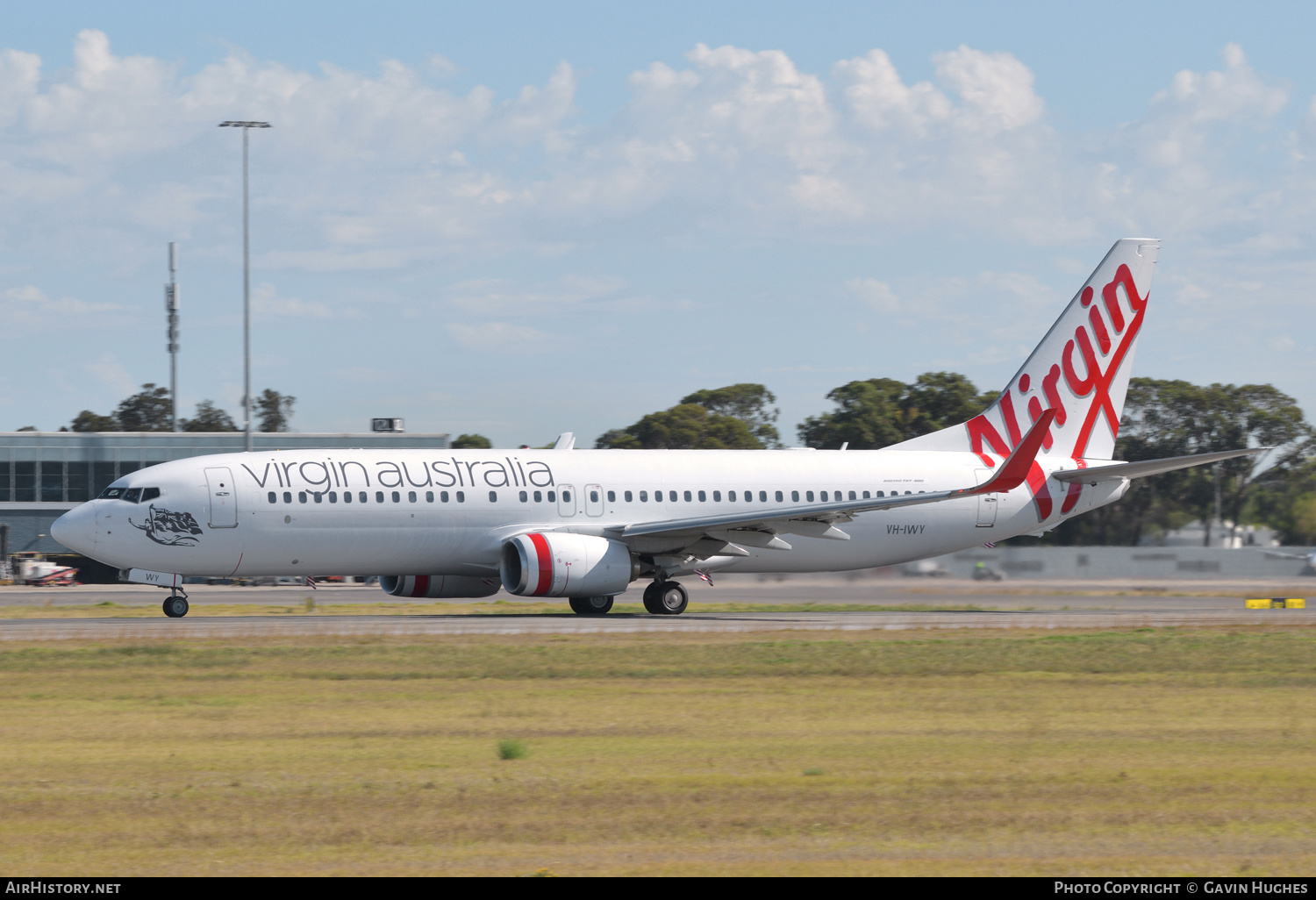 Aircraft Photo of VH-IWY | Boeing 737-800 | Virgin Australia Airlines | AirHistory.net #447435