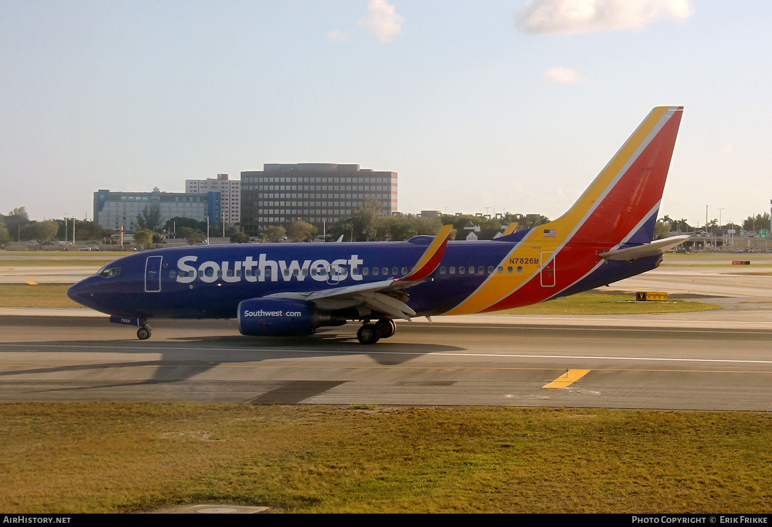 Aircraft Photo of N7826B | Boeing 737-79P | Southwest Airlines | AirHistory.net #447439