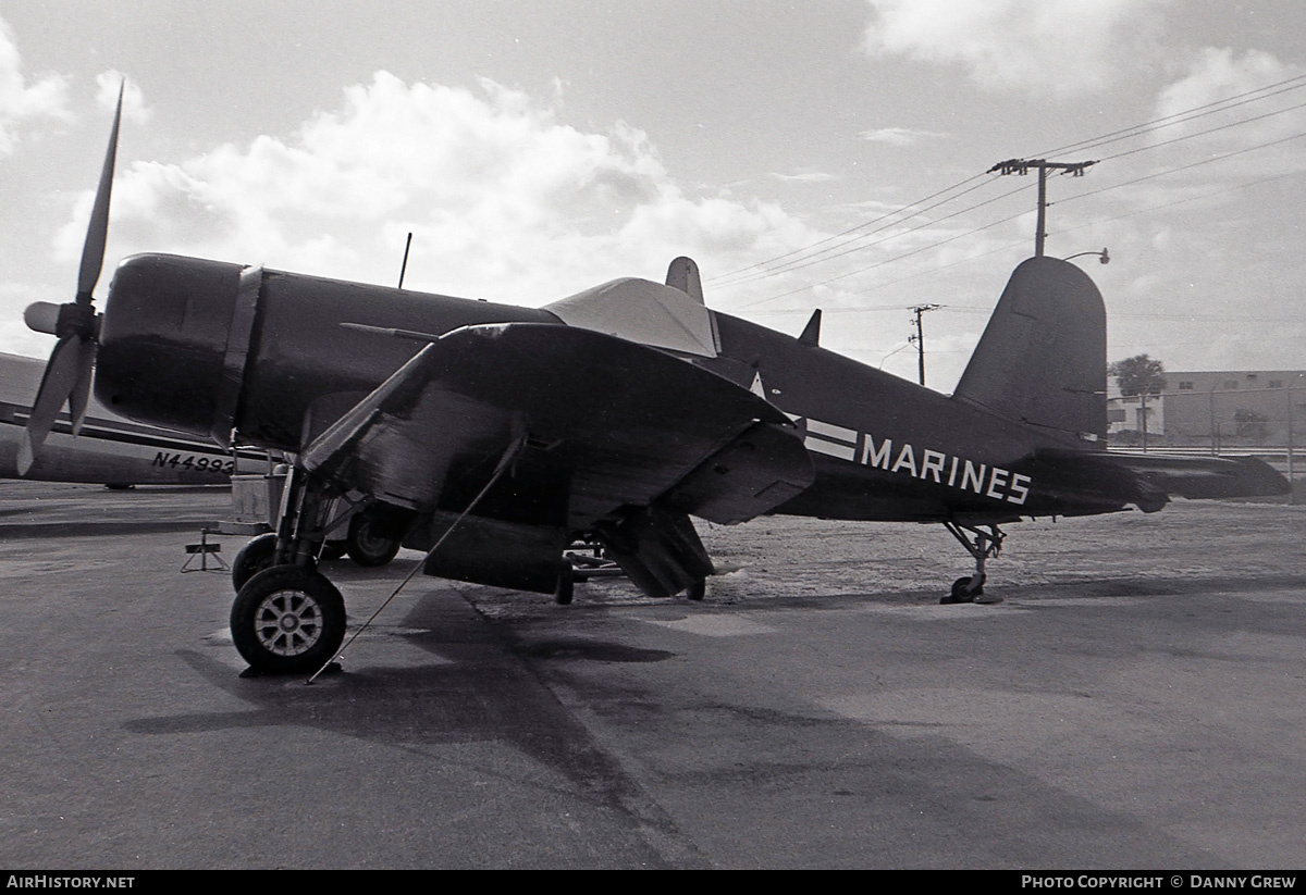 Aircraft Photo of N46WB | Vought FG-1D Corsair | USA - Marines | AirHistory.net #447441
